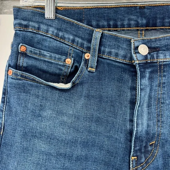 Levi Strauss 511 Slim Fit Jeans Mens W32 L32 Blue‎ Denim Classic preppy - Picture 3 of 16